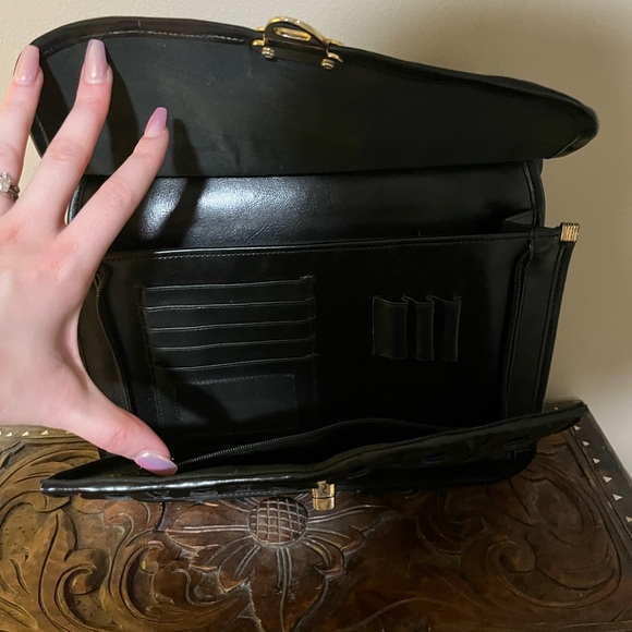 Elegant Vintage small briefcase - Picture 5 of 13